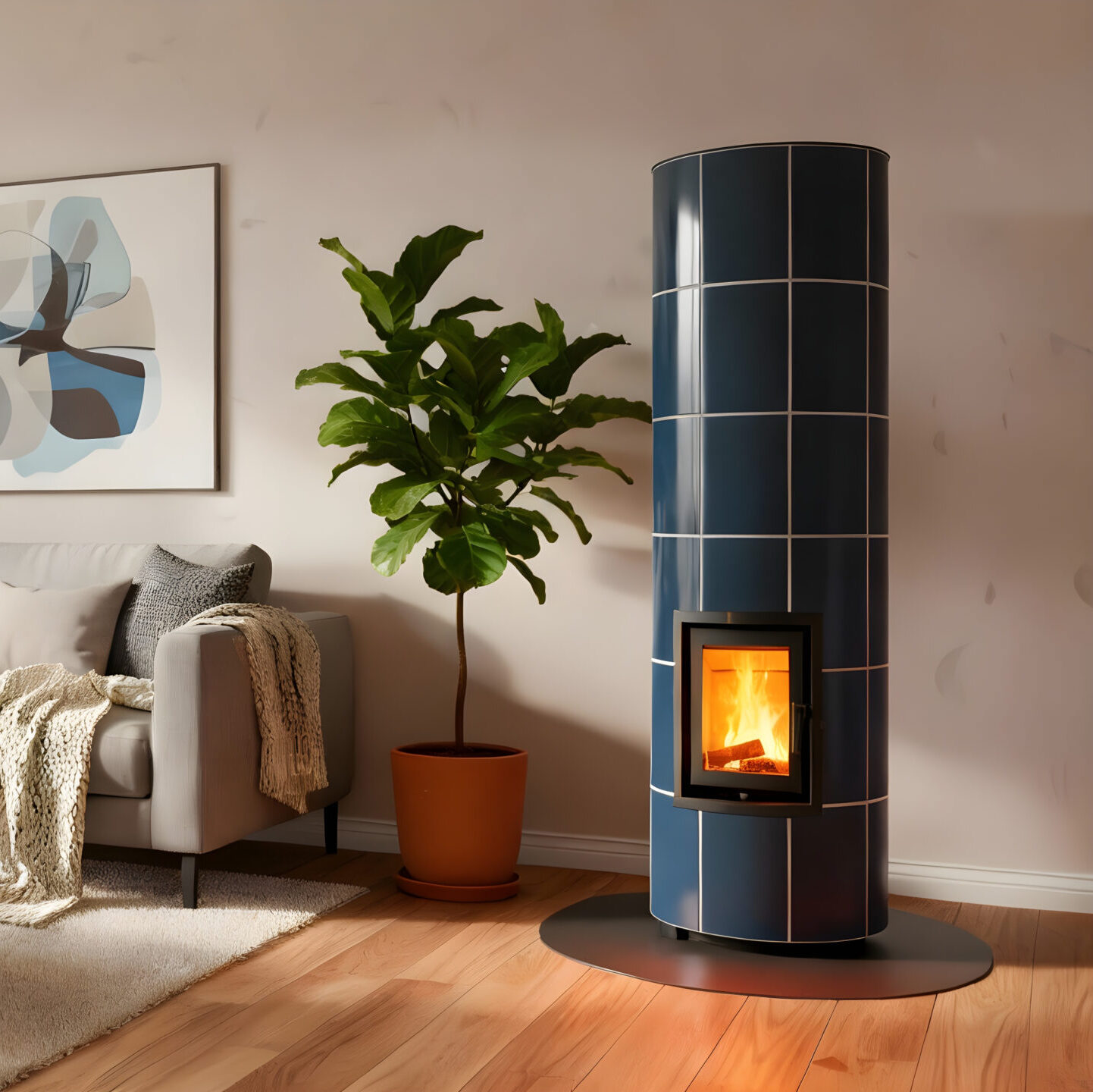 FLORA 6 Kandallókályha